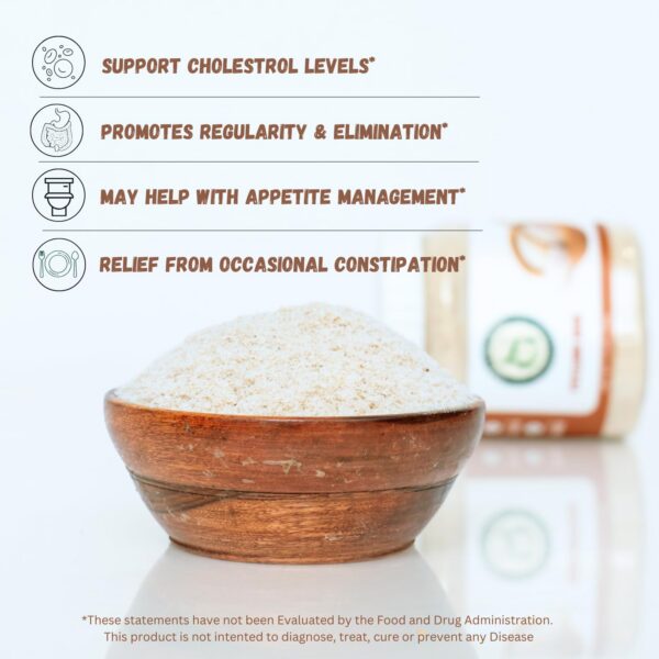 Psyllium cáscaras enteras Sown and Grown apoyo digestivo