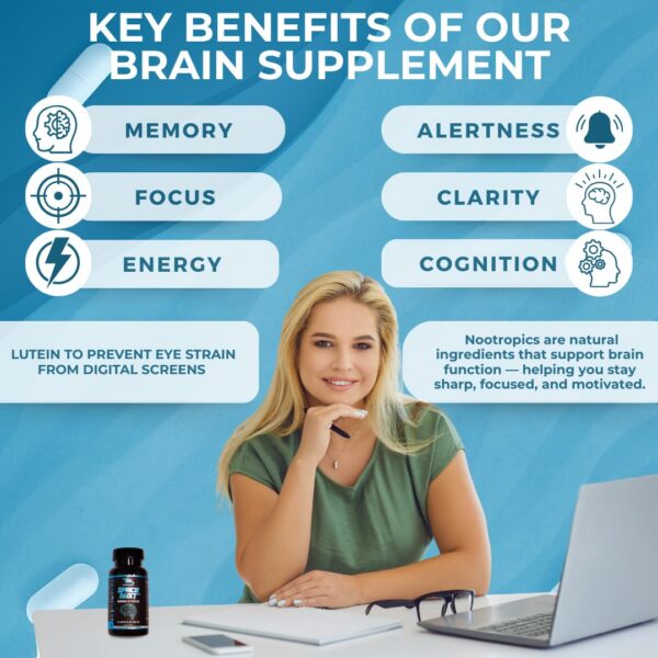 Space Dust ingredientes naturales para soporte cerebral