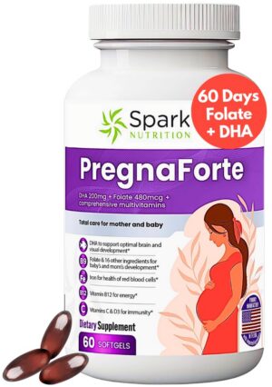 Spark Nutrition Prenatal multivitamin frontal