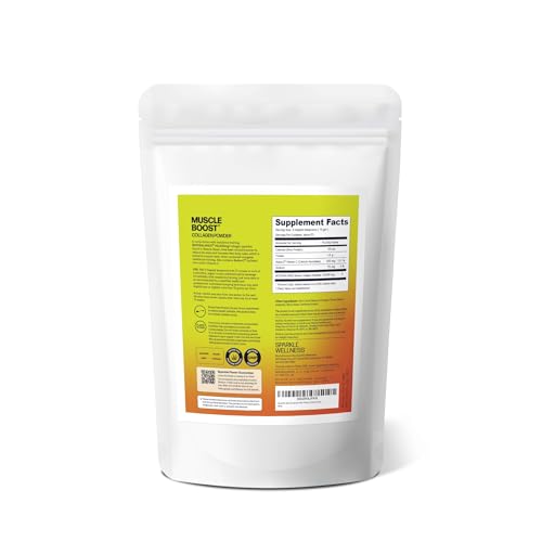 Etiqueta de ingredientes de Sparkle Muscle Boost