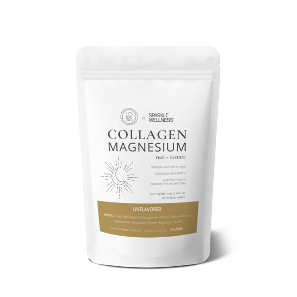 Frente del producto Collagen Magnesium Rest