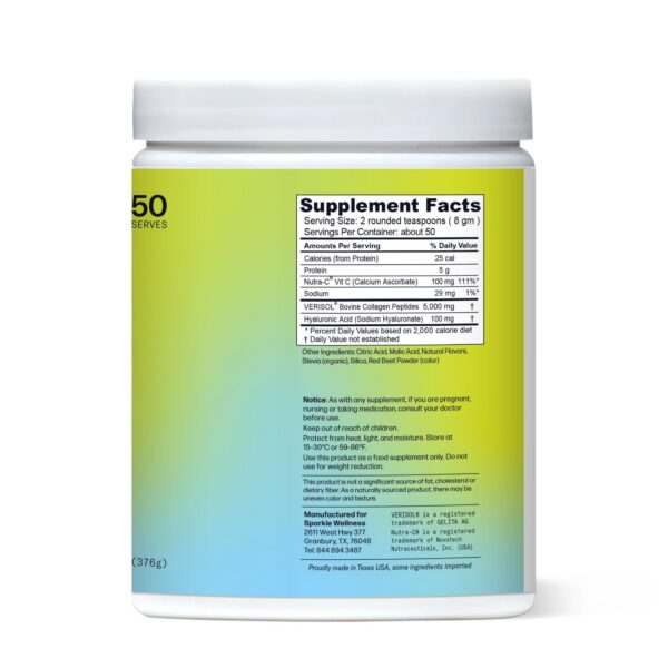 Cuchara medida incluida para mezcla