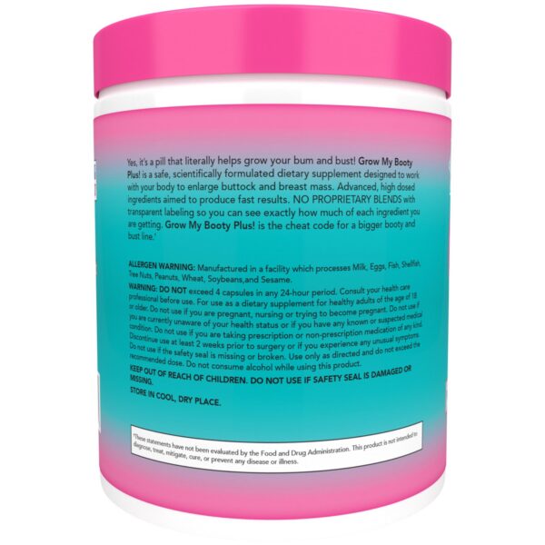 SPAZMATIC Grow My Booty Plus cápsulas