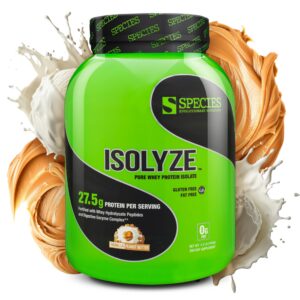 Frasco de Isolyze proteína de suero aislada