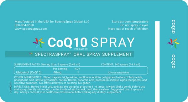 Spectraspray CoQ10 spray caja exterior