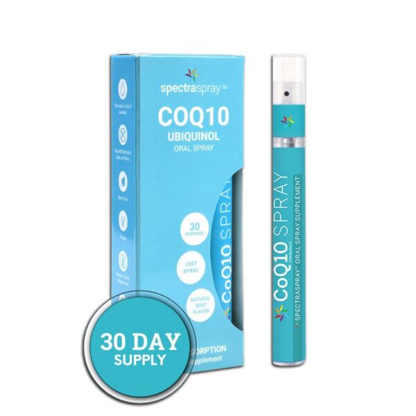 Spectraspray CoQ10 spray etiqueta frontal