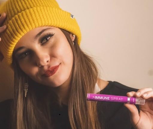 Spectraspray spray oral salud viajes sabor menta y naranja