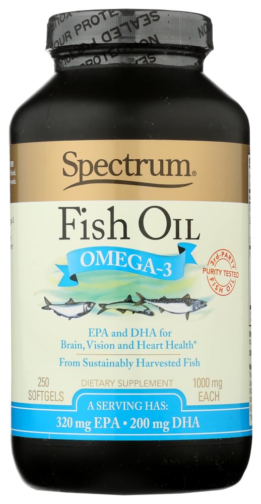 Frontal del envase Spectrum Essentials Fish Oil