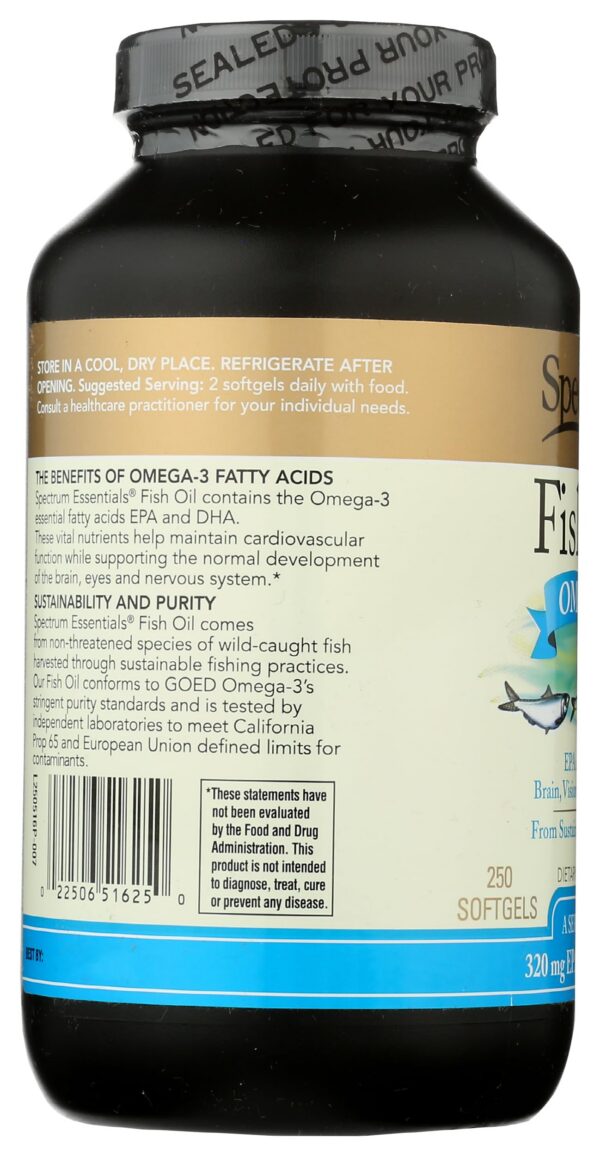 Spectrum Essentials Softgels botella lado