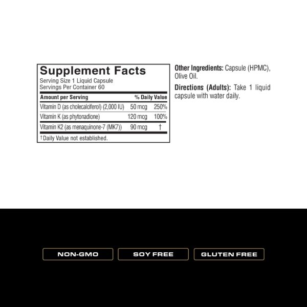 Spoken D3 con K1 y K2 empaque