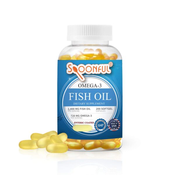 Frasco Spoonful Omega-3 200 cápsulas