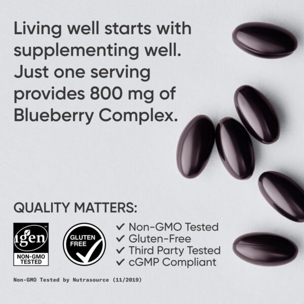 Sports Research arándano cápsulas empaque