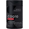Version 1.0.0 Sports Research CoQ10 botella con aceite de coco y Bioperine