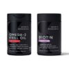 Sports Research Glow and Flow Pack omega-3 krill oil front view
