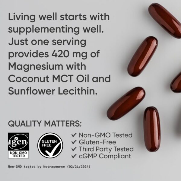 Label with gluten-free and non-gmo marks