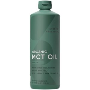 Sports Research MCT Oil - frasco frontal