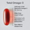 Etiqueta de Omega-3 Sports Research