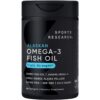 Frente de Sports Research Omega-3 Fish Oil
