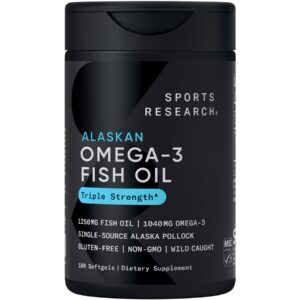 Version 1.0.0 Frente de Sports Research Omega-3 Fish Oil