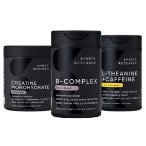 Sports Research pack preentrenamiento etiqueta frontal