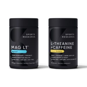 Frente del frasco de Sports Research Thetawave Boost Pack