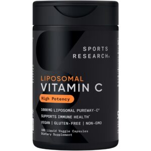 Sports Research Vitamina C liposomal frasco