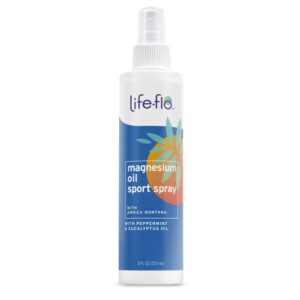 Spray de aceite de magnesio Life-flo con árnica para músculos