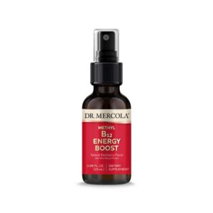 Version 1.0.0 Spray de Metil B12 Dr. Mercola 29ml para energía y enfoque mental