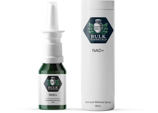 Spray NAD+ Bulk Essentials para apoyo de energía y salud celular