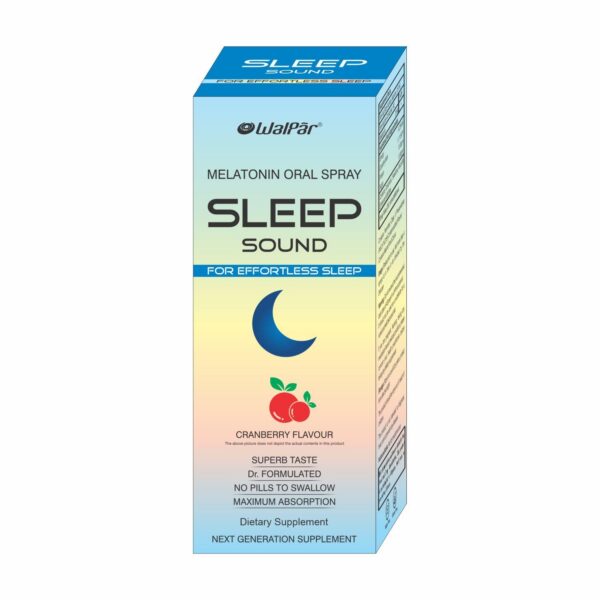 Version 1.0.0 Spray oral para dormir con sabor arándano WALPAR 30ml