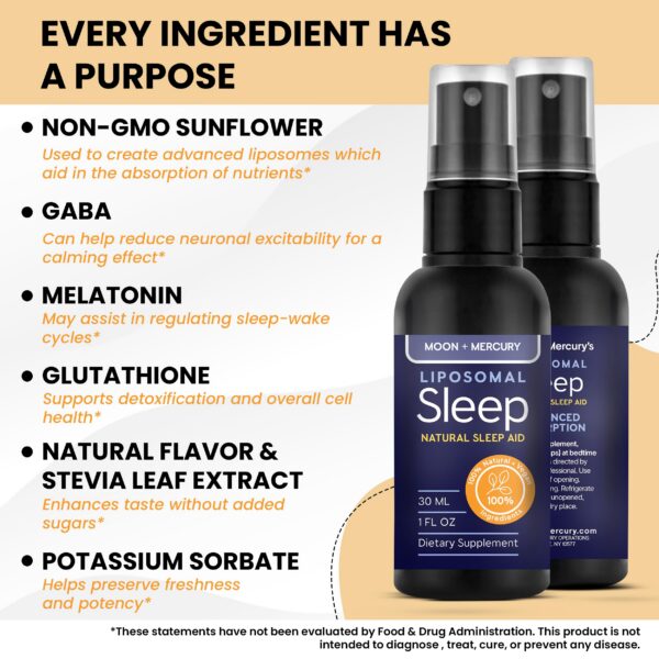 Spray para dormir Moon + Mercury aplicador de spray