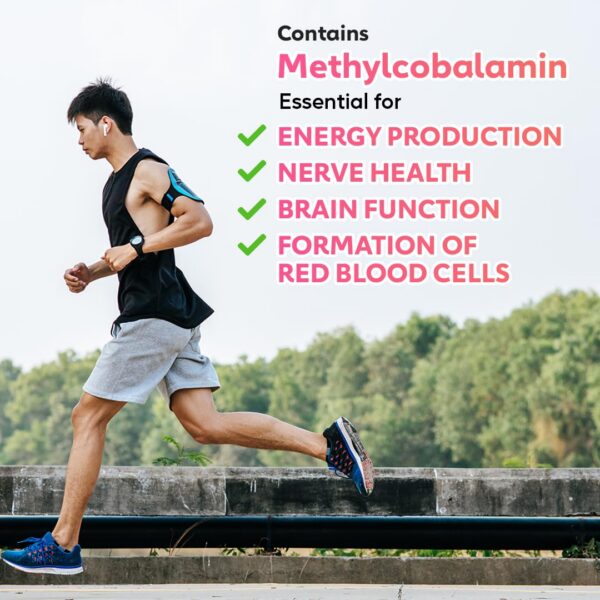 Spray vitamina b12 vitaminally sabor fresa no gluten ni azúcares