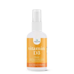 Spray vitamina d3 orgánico nbpure botella