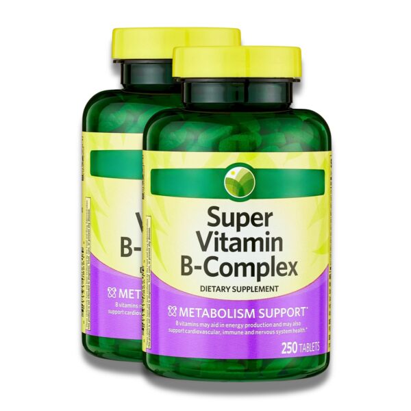 Spring Valley B-Complex etiqueta frontal