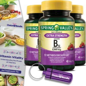Tabletas de vitamina B12 disolución rápida