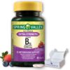 Spring Valley B12 5000mcg tabletas rápidas de bayas