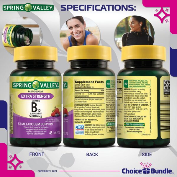 Tabla B12 disolución rápida 5000 mcg