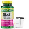 Version 1.0.0 Spring Valley Biotina 5000 mcg 240 tabletas para cabello y uñas
