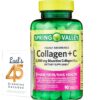 Version 1.0.0 Frente del frasco con etiqueta de Spring Valley Collagen + C