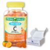 Spring Valley gomitas vitamina C sin azúcar sabor naranja botella