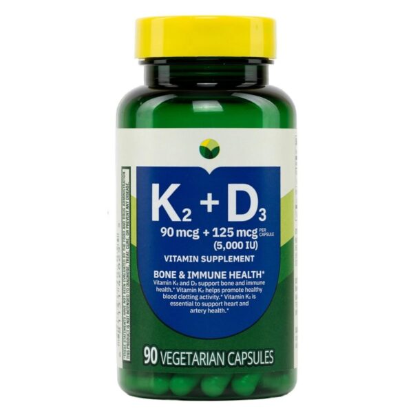 Version 1.0.0 Cápsulas K2+D3 y etiqueta de nutrición