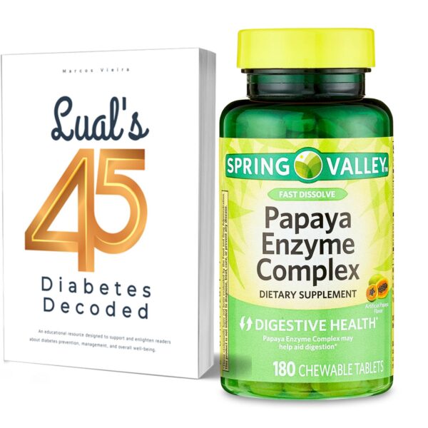 Frente de Spring Valley Papaya Enzymes Chewables