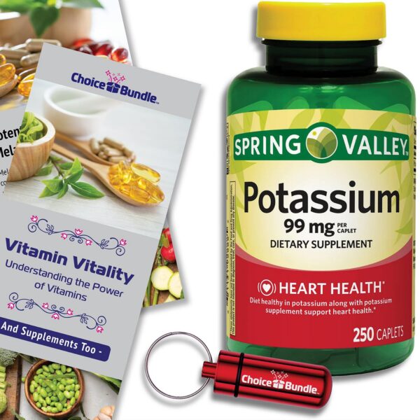 Frente de frascos Spring Valley Caplets