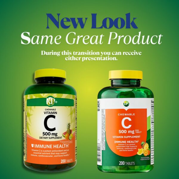 Version 1.0.0 Frasco de Vitamina C 500 mg 200 tabletas