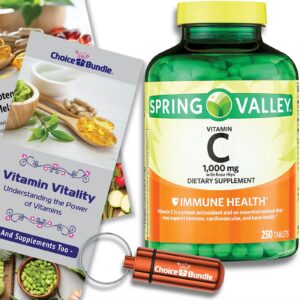 Frasco Spring Valley Vitamin C 1000 mg 250 ct