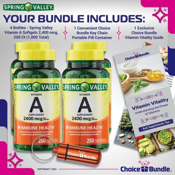 Cápsulas softgel dentro del frasco 4pk