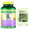 Spring Valley vitamina B12 tabletas disolución rápida botella frontal