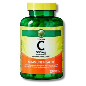 Spring Valley Vitamina C 500 mg Rosa Mosqueta tableta