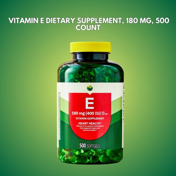 Presentación de frascos de vitamina E