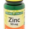 Paquete 2-pack de zinc 50 mg